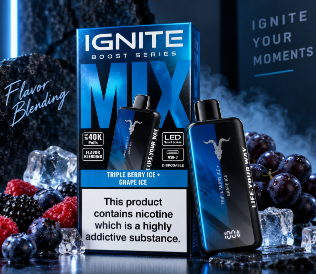 Pod Descartável Ignite Ultra Slim V400 Mix 40k