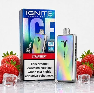 Pod Descartável Ignite Ultra Slim V400 Ice 40k